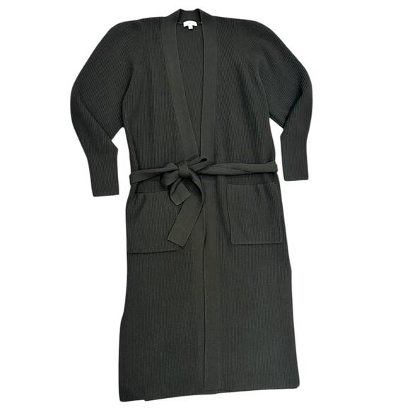 A.L.C. Nora Belted Cardigan in Olive - Picture 2 of 9